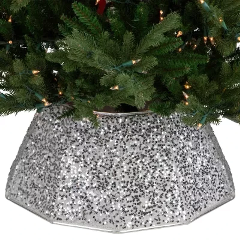 Northlight 26in Hexagonal Christmas Tree Collar