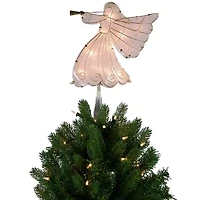 Northlight 10in Angel  Warm White Lights Christmas Tree Topper