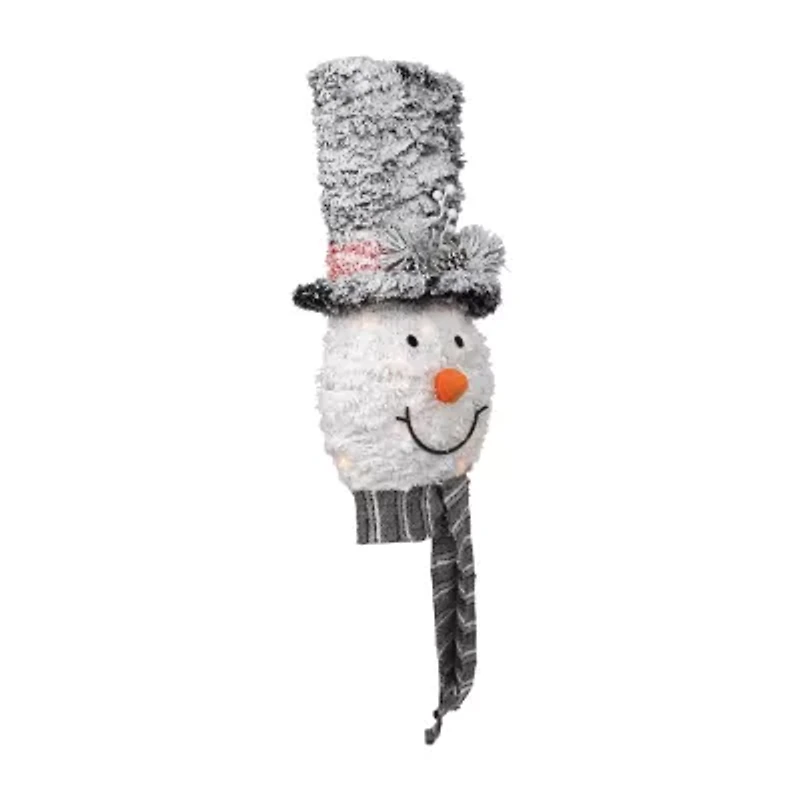 Northlight Prelit Snowman Withhat Christmas Tree Topper
