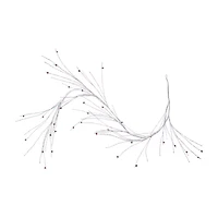 Northlight 6ft Jingle Bells Pre-Lit Christmas Indoor Garland
