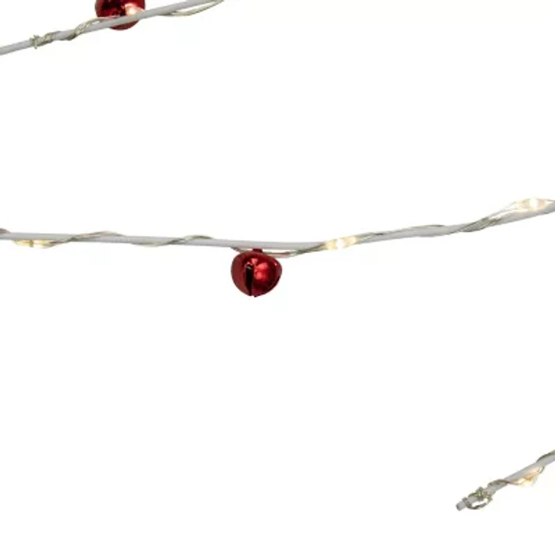 Northlight Jingle Bells Pre-Lit Christmas Indoor Garland