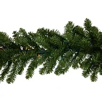 Northlight Canadian Pine Pre-Lit Christmas Indoor Garland