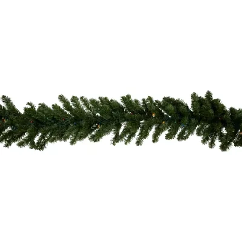 Northlight Canadian Pine Pre-Lit Christmas Indoor Garland