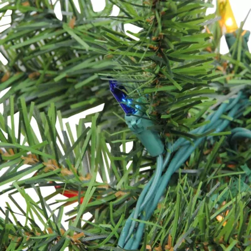 Northlight Canadian Pine Pre-Lit Christmas Indoor Garland