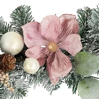 Northlight Frosted Pine Artificial Christmas Indoor Garland