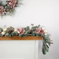 Northlight Frosted Pine Artificial Christmas Indoor Garland