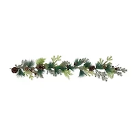 Northlight Pine Cone And Cedar   Unlit Christmas Indoor Garland