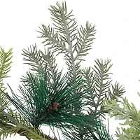 Northlight Pine Cone And Cedar   Unlit Christmas Indoor Garland