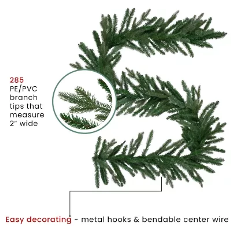 Northlight Grande Spruce Christmas Indoor Garland