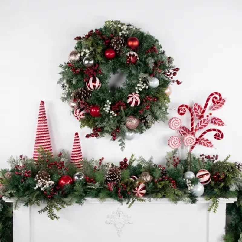 Northlight Pre-Ated Pine Christmas Indoor Garland