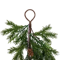 Northlight Cypress And Pine Cone   Unlit Christmas Indoor Garland
