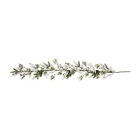 Northlight Glittered Berries And Eucalyptus Christmas Indoor Garland
