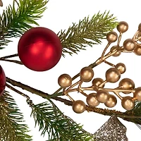 Northlight Ball Glittered Christmas Indoor Garland