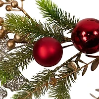 Northlight Ball Glittered Christmas Indoor Garland