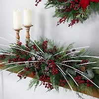 Northlight 62in Twigs Pine Unlit Swag