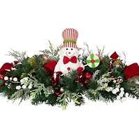 Northlight 37.5in Snowman Unlit Swag