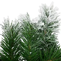Northlight Snow Flocked Angel Pine Wreath