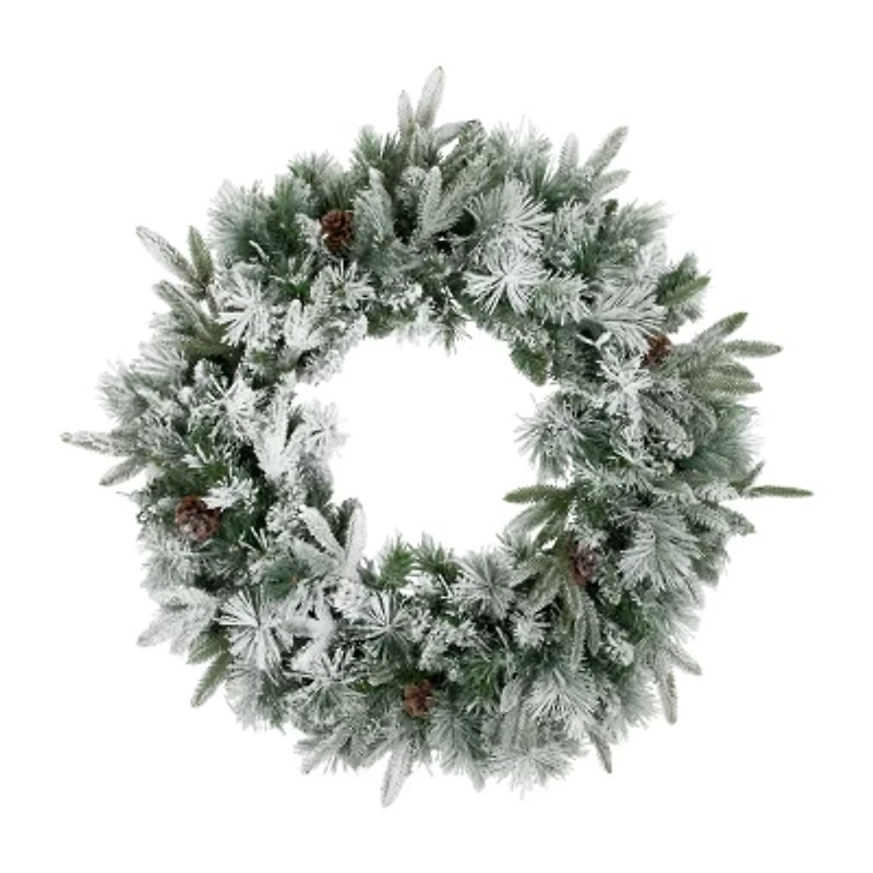 Northlight Rosemary Emerald Angel Pine Wreath