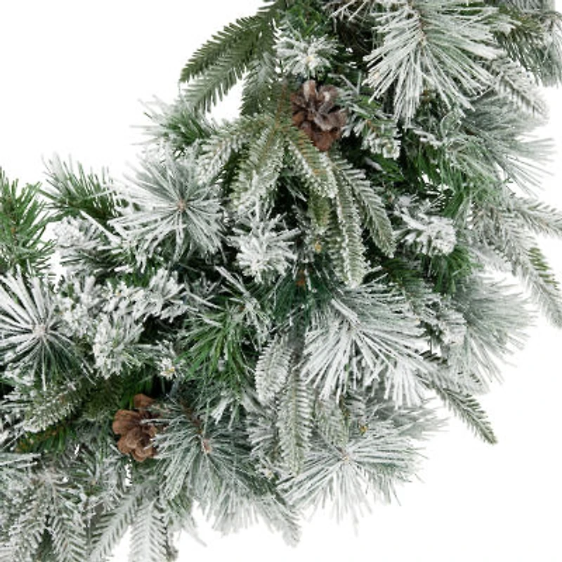 Northlight Rosemary Emerald Angel Pine Wreath