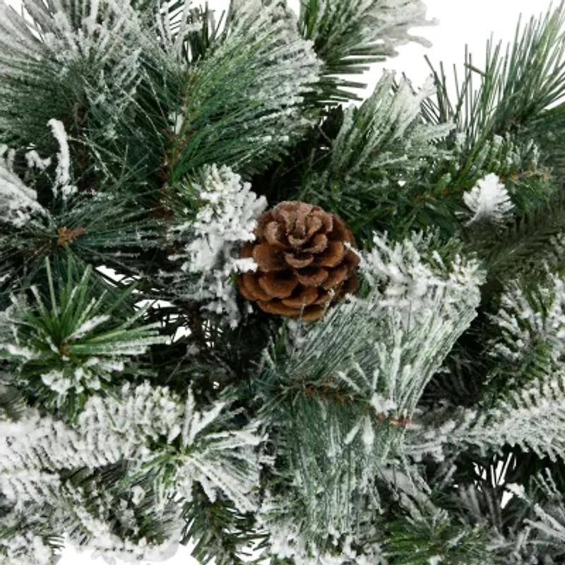 Northlight Rosemary Emerald Angel Pine Wreath