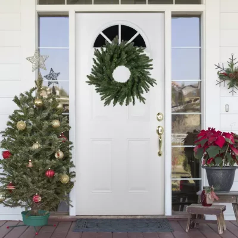 Northlight Grande Spruce Pre-Lit Wreath