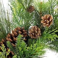 Northlight Pinecone And Jingle Bells Wreath