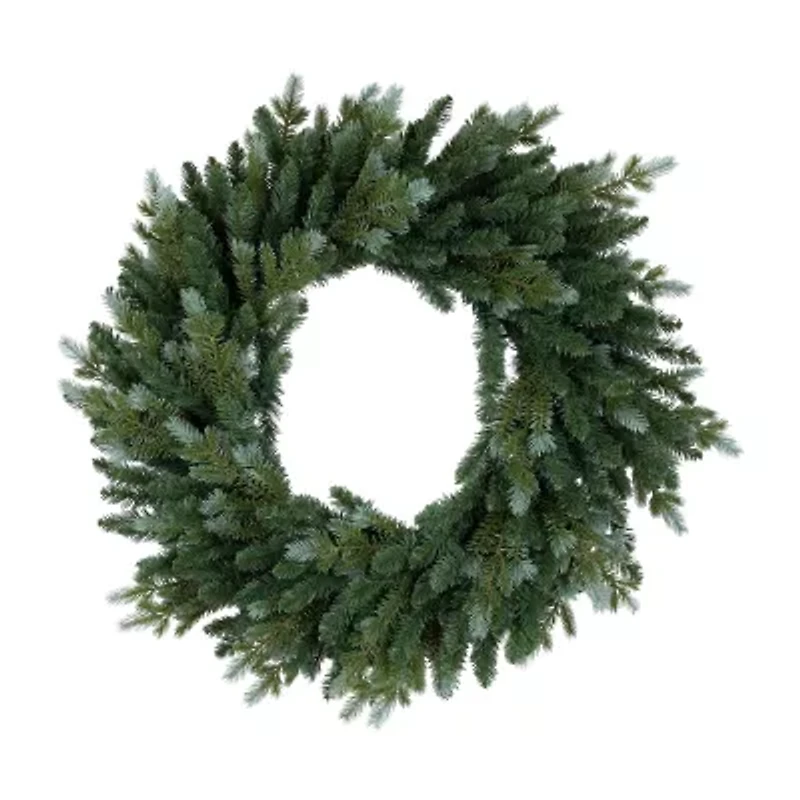 Northlight 36in Blue Spruce Unlit Wreath