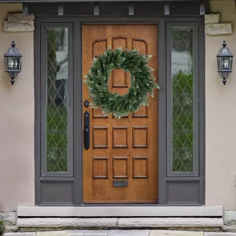 Northlight 36in Blue Spruce Unlit Wreath