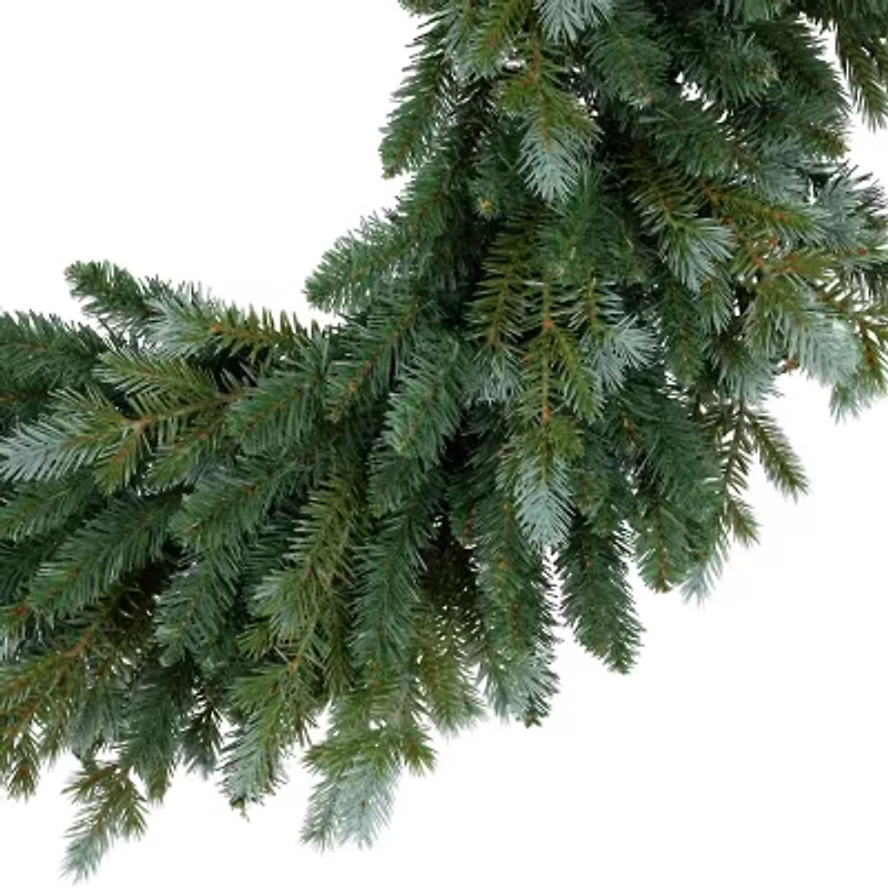 Northlight 36in Blue Spruce Unlit Wreath