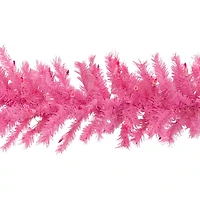 Northlight Spruce Artificial Pink Lights Pre-Lit Christmas Outdoor Garland