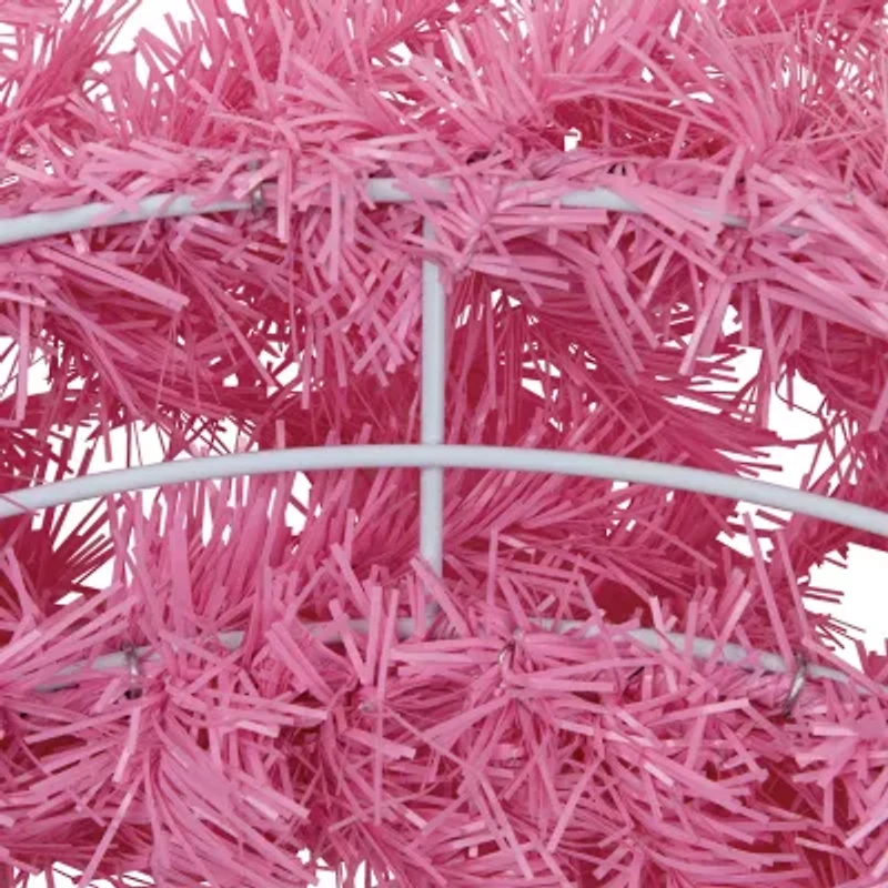 Northlight Pink Spruce Unlit Wreath