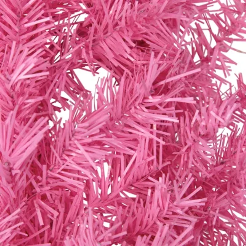 Northlight Pink Spruce Unlit Wreath