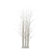 Northlight Led Lighted White Birch 4 Foot Pre-Lit Birch Christmas Tree
