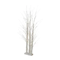 Northlight Led Lighted White Birch 4 Foot Pre-Lit Birch Christmas Tree