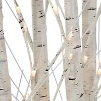 Northlight Led Lighted White Birch 4 Foot Pre-Lit Birch Christmas Tree