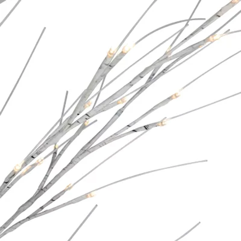 Northlight Warm White Led Lighted Birch 4 Foot Pre-Lit Birch Christmas Tree