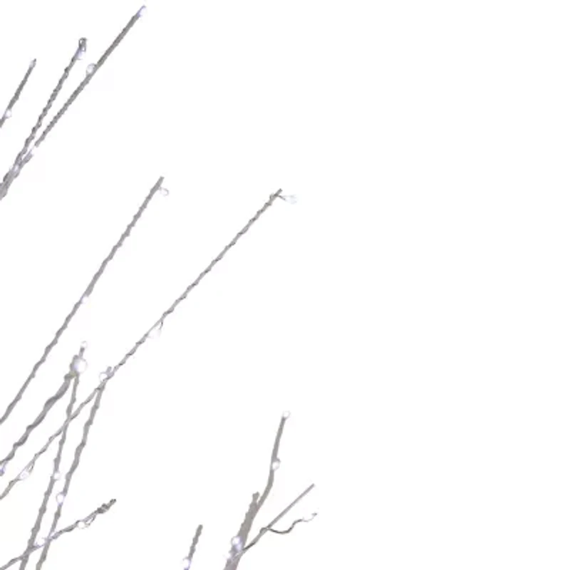 Northlight White Birch With White Lights 6 Foot Pre-Lit Birch Christmas Tree