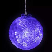 Northlight Handing Crystal Blue Led Lighted Christmas Yard Art