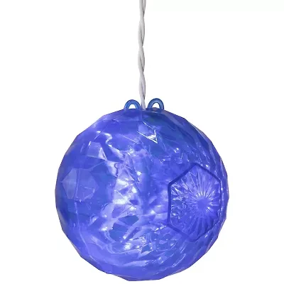 Northlight Handing Crystal Blue Led Lighted Christmas Yard Art