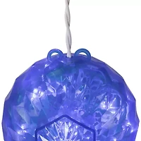 Northlight Handing Crystal Blue Led Lighted Christmas Yard Art