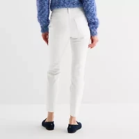 St. John's Bay Womens Mid Rise Skinny Fit Jean