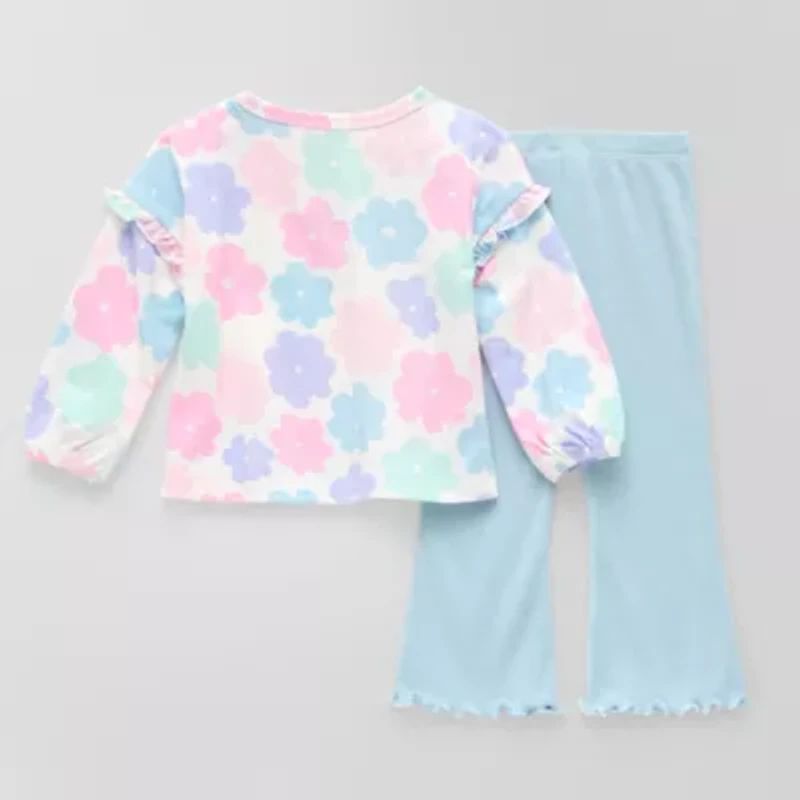 Okie Dokie Baby Girls 2-pc. Pant Set