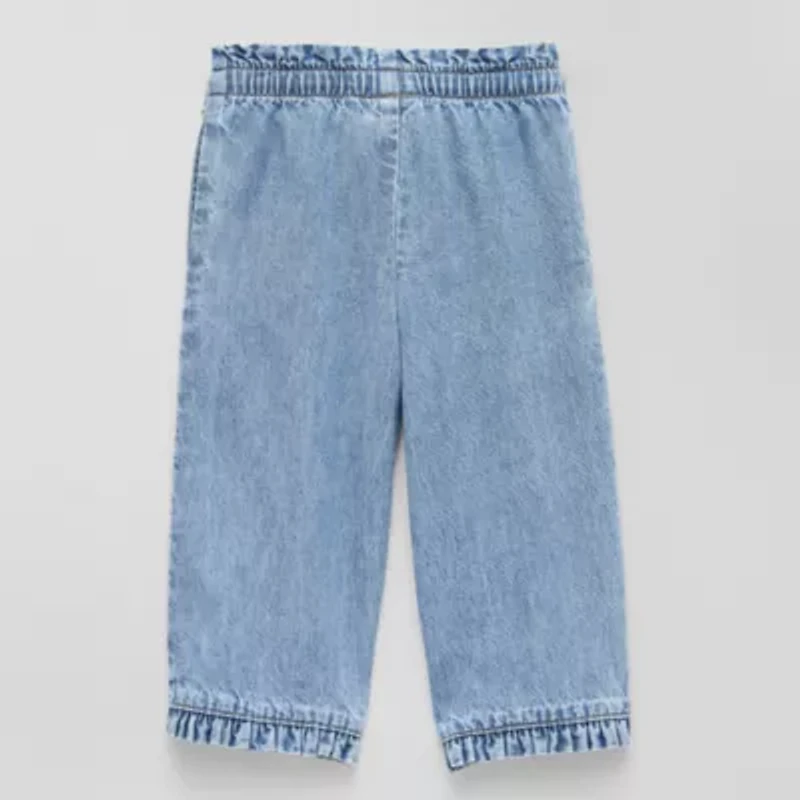 Okie Dokie Toddler & Little Girls Baggy Fit Jean