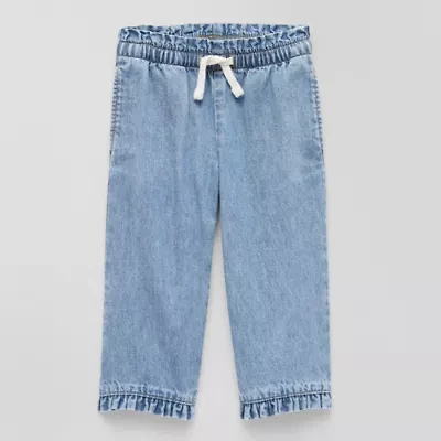 Okie Dokie Toddler & Little Girls Baggy Fit Jean