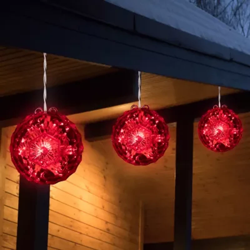 Northlight Handing Red Led Lighted Christmas Yard Art