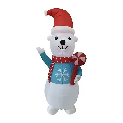 Northlight Polar Bear Lighted Christmas Inflatable