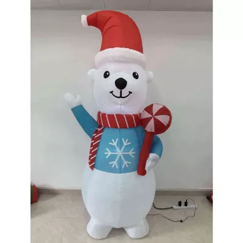 Northlight Polar Bear Lighted Christmas Inflatable