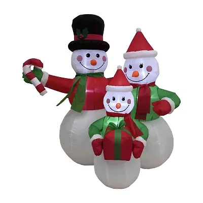 Northlight Snowman Family Christmas Inflatable