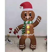 Northlight Gingerbread Man Christmas Inflatable