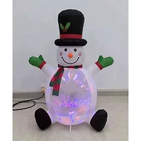 Northlight Snowman With Hat Christmas Inflatable